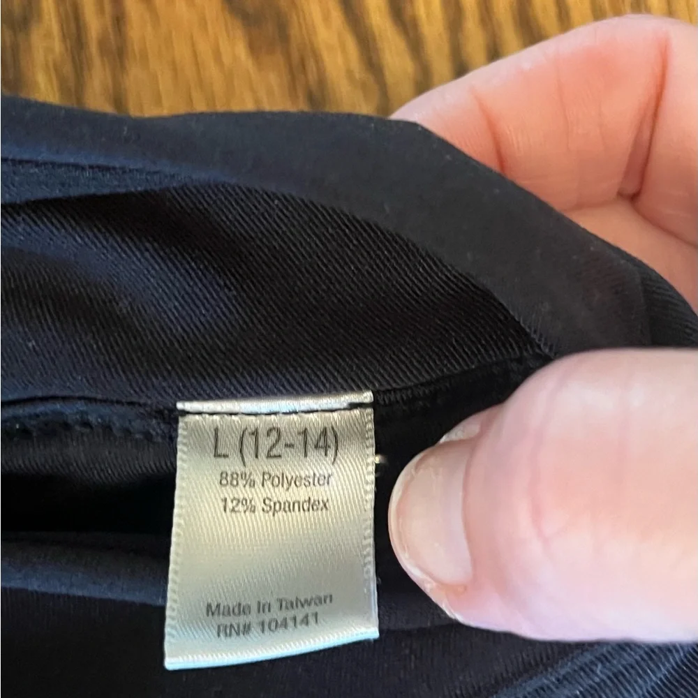 Lady Hagan Navy Blue Golf Skort Size 12-14